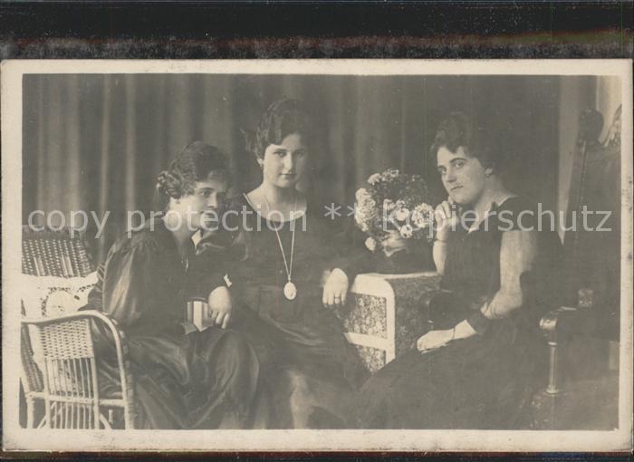 Musikanten drei Damen