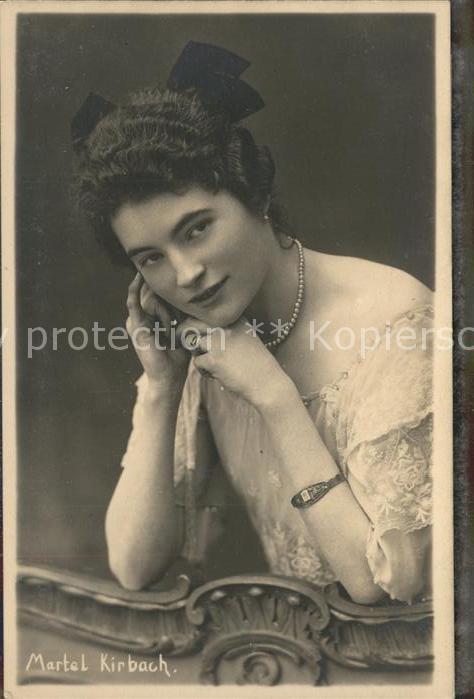 Persoenlichkeiten Martel Kirbach Theater Variete Sängerin