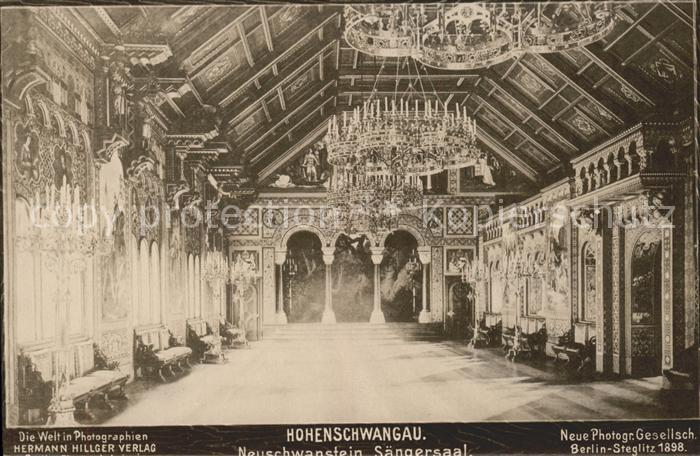 Hohenschwangau Neuschwanstein Sängersaal