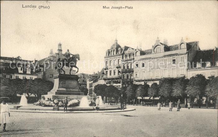 Landau Pfalz Max-Joseph-Platz Denkmal