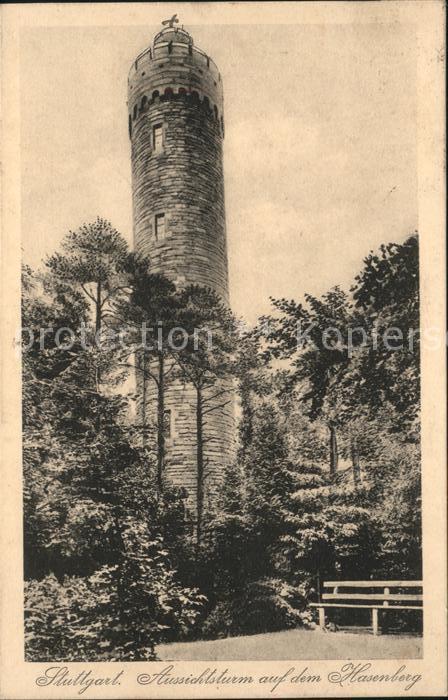 STUTTGART  CITY Turm Hasenberg
