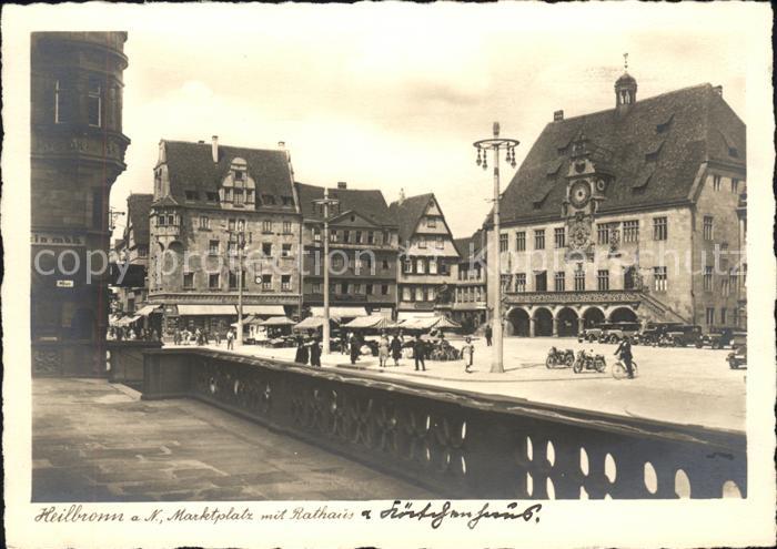 Heilbronn Neckar Marktplatz Rathaus