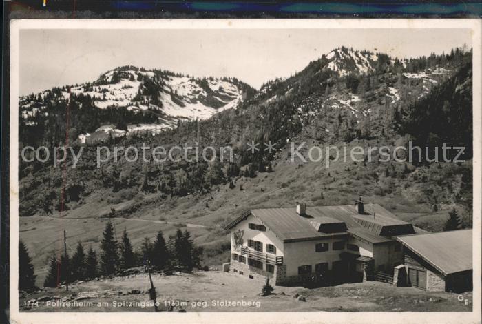 Spitzingsee Stolzberg Polizeiheim