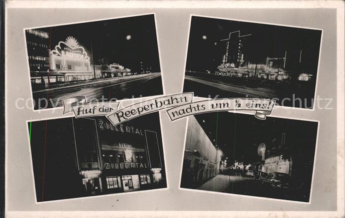 HAMBURG  CITY Reeperbahn