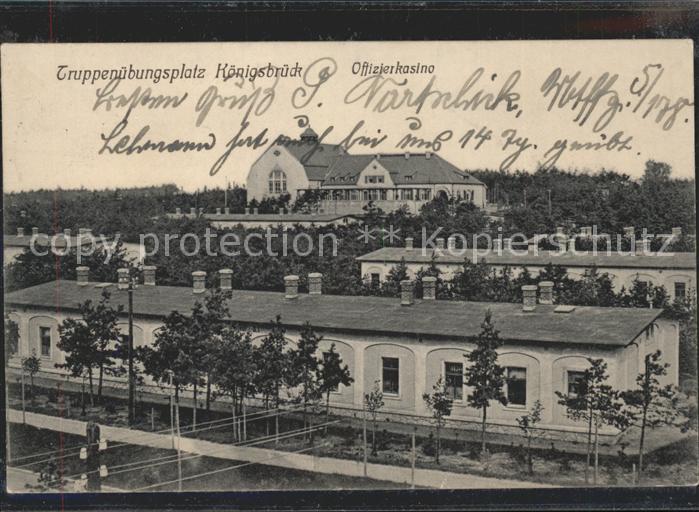Koenigsbrueck Truppenübungsplatz Offzierkasino