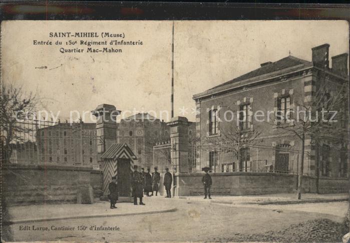 Saint-Mihiel Entree Regiment d infanterie Quartier M
