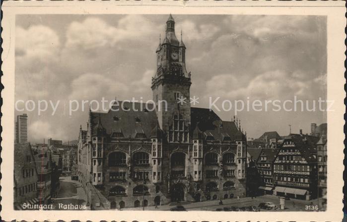 STUTTGART  CITY Rathaus