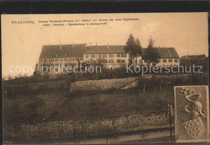Leonberg Wuerttemberg Alt-Leonberg