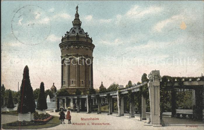 MANNHEIM BW Arkaden Wasserturm