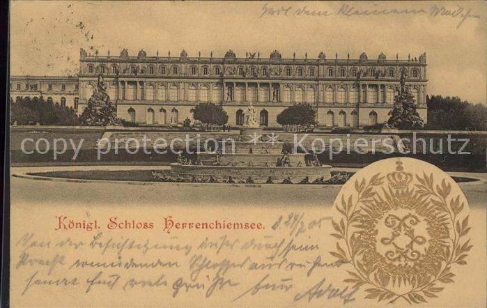 Herrenchiemsee Bayern Schloss