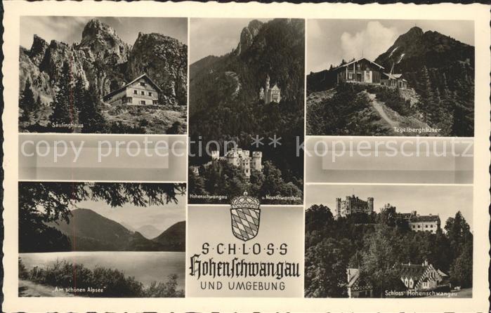 Hohenschwangau Schloss Umgebung