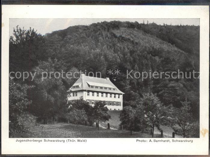 Thueringen Region Jugendherberge Schwarzburg