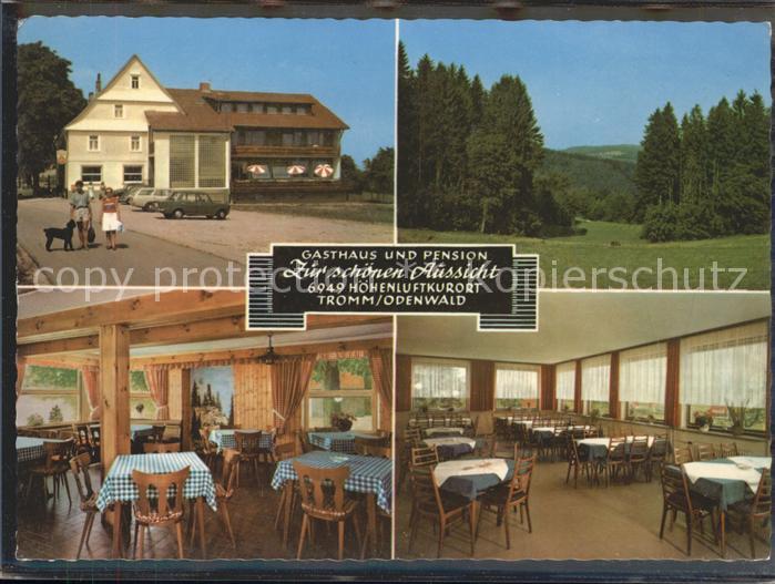 Tromm Odenwald Gasthaus Pension Zur schönen Aussicht