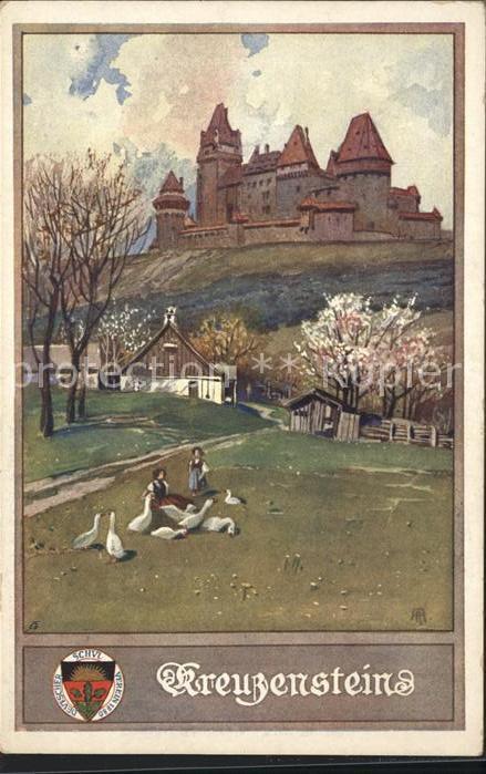Verlag Schulverein Nr. 165 Kreuzenstein Gänse