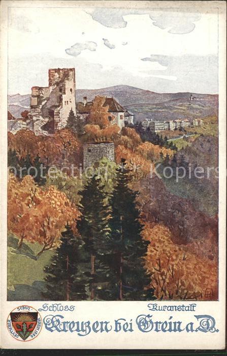Verlag Schulverein Nr. 295 Schloss Kreuzen Grein