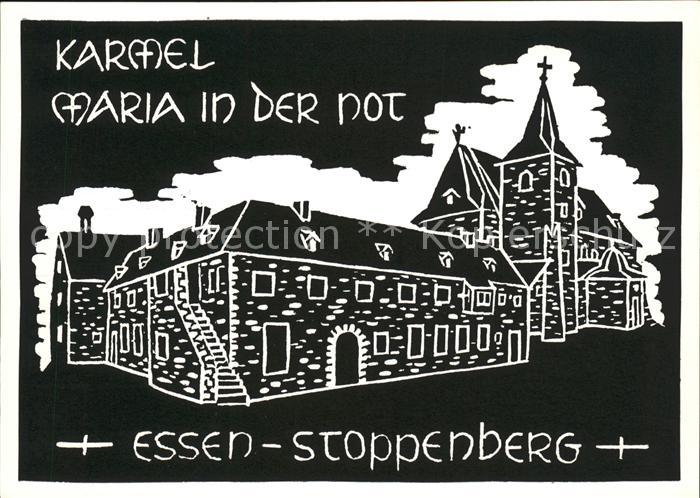Stoppenberg Kirche Maria in der Not Künstlerkarte
