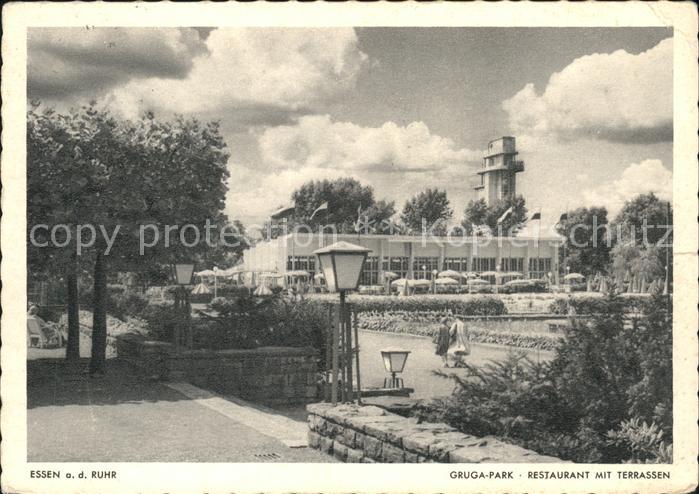 Essen Ruhr Grugapark Restaurant mit Terrassen