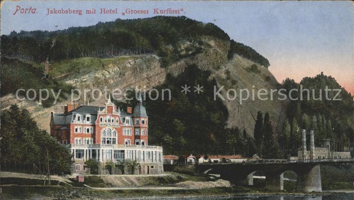Porta Westfalica Jakobsberg Hotel Grosser Kurfürst