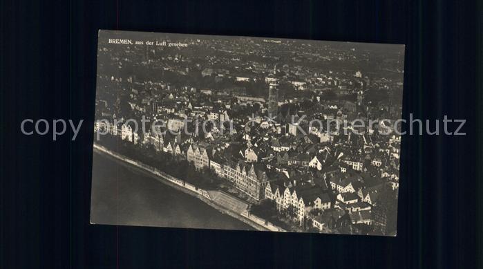 BREMEN CITY Fliegeraufnahme