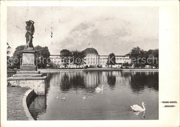 BREMEN  CITY Parkhotel Teich Schwaene