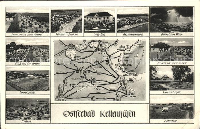 Kellenhusen Ostseebad Landkarte Golfplatz Kuranlagen Strandt