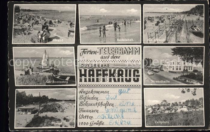 Haffkrug Ostseebad Strand Camping Strandhalle