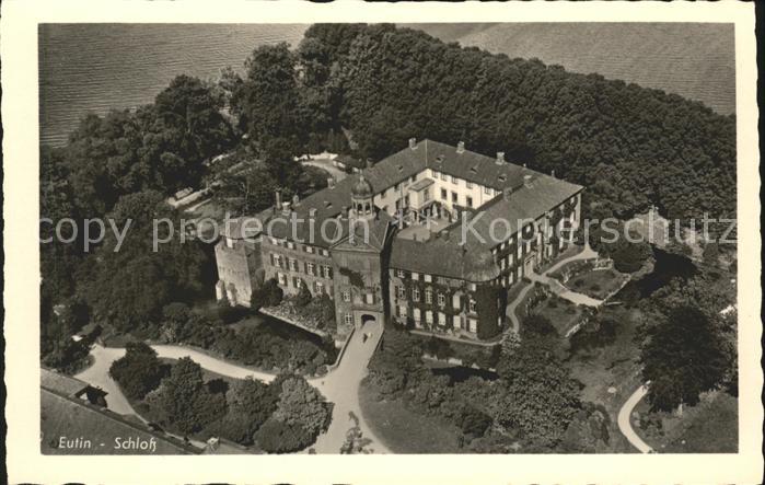 Eutin Schleswig-Holstein Fliegeraufnahme Schloss