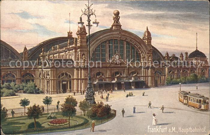 Frankfurt Main Hauptbahnhof Strassenbahn Wiedemanns Kü