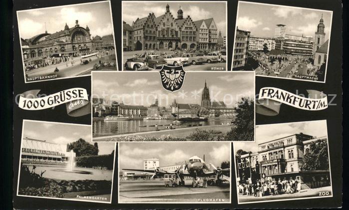 Frankfurt Main Hauptbahnhof Römer Hauptwache Zoo Flugh