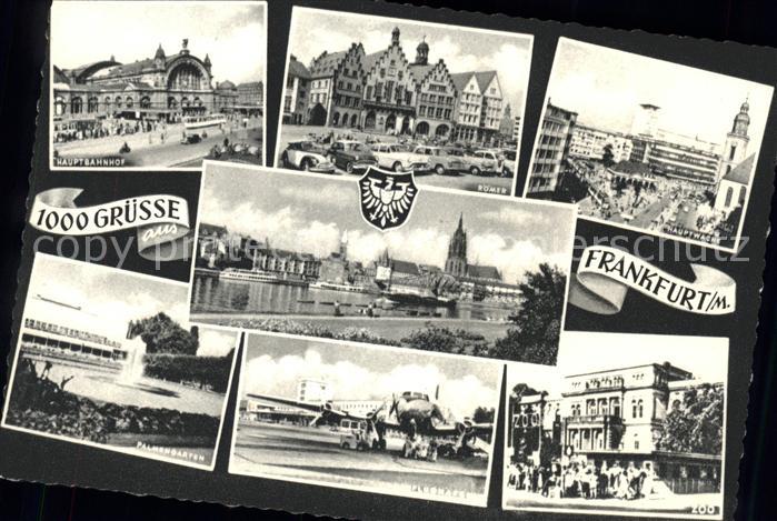 Frankfurt Main Hauptbahnhof Römer Hauptwache Mainufer