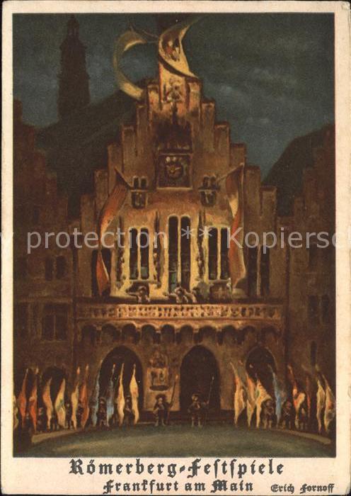 Frankfurt Main Römerberg Festspiele Wallenstein Jungfr