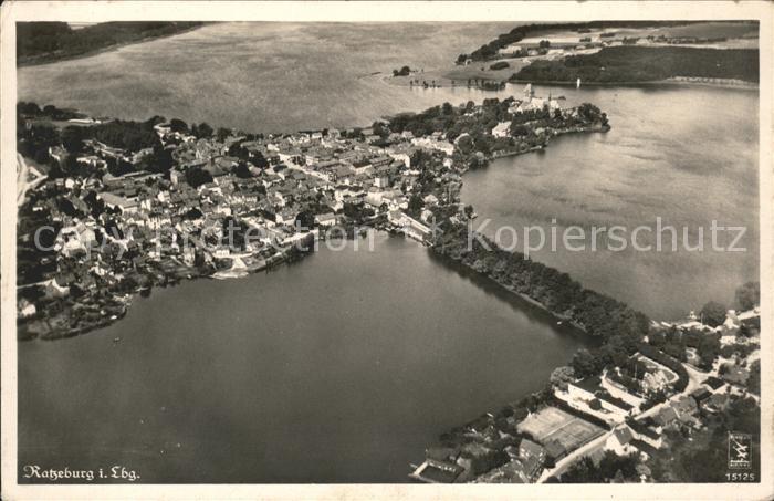 Ratzeburg Schleswig-Holstein Fliegeraufnahme