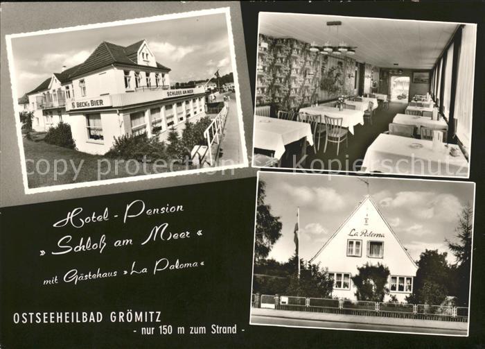 Groemitz Ostseebad Hotel Pension Schloss am Meer mit Gäste