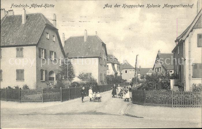 Margarethenhof Kolonie Krupp Rheinhausen DUISBURG NRW Friedrich Alfred Huette