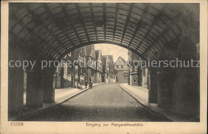 Essen Ruhr Margarethenhöhe Eingang