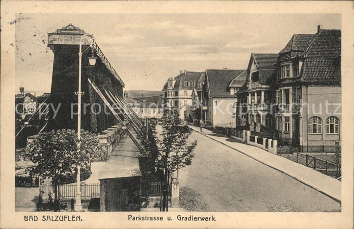 Bad Salzuflen Parkstrasse und Gradierwerk