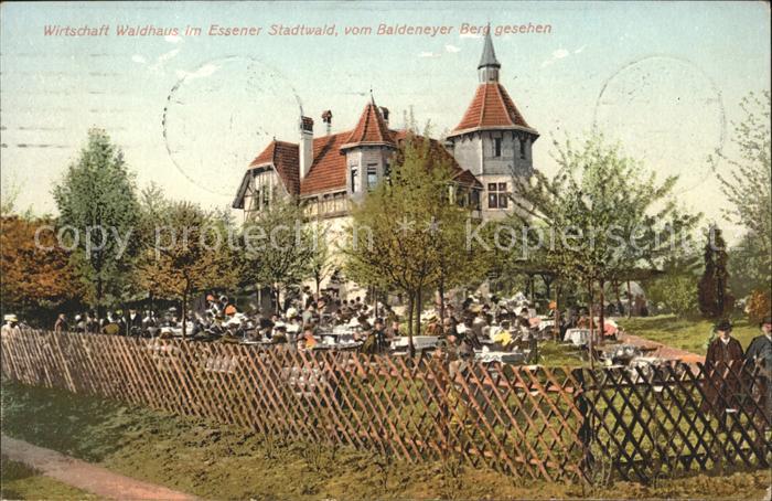 Essen Ruhr Wirtschaft Waldhaus im Stadtwald