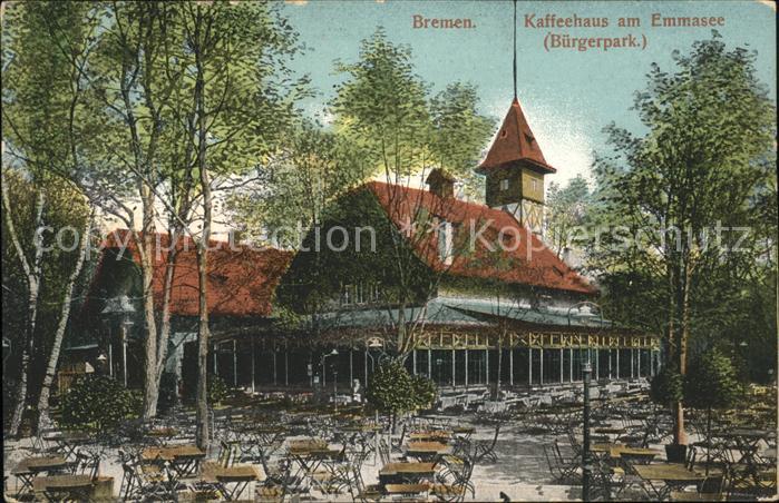 Bremen Kaffeehaus am Emmasee Bürgerpark