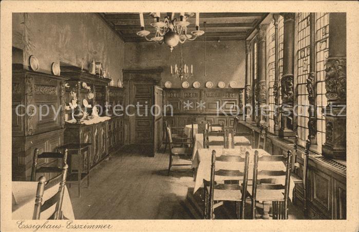 Bremen Alt Bremer Haus Essighaus Esszimmer