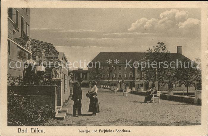 Bad Eilsen Terrasse und Fürstliches Badehaus