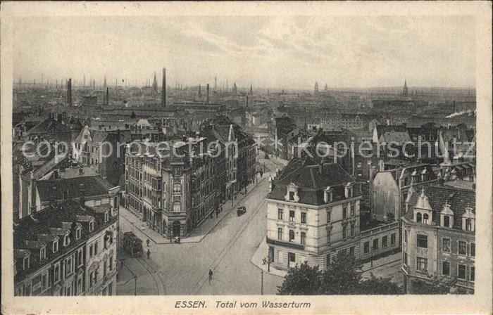 Essen Ruhr Total vom Wasserturm