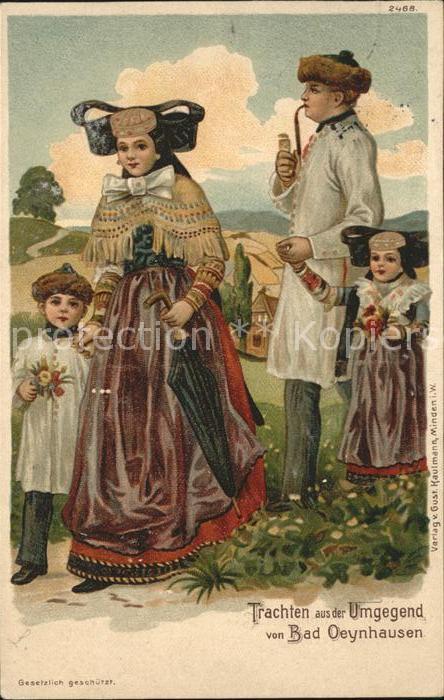 Bad Oeynhausen Trachten aus der Umgegend