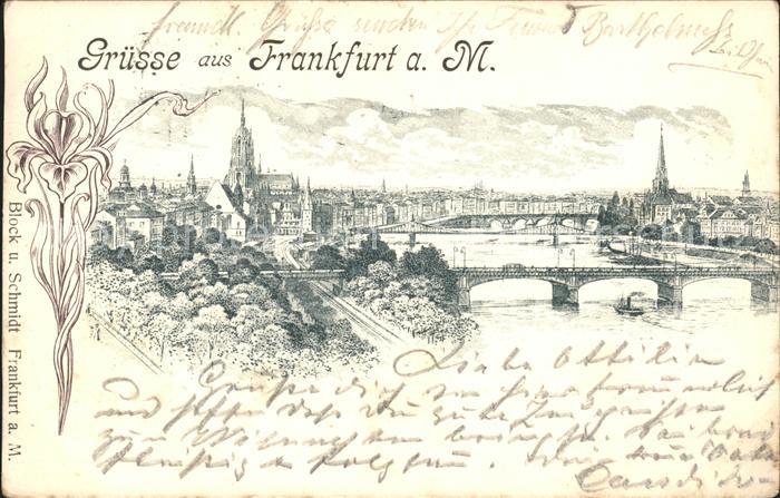 Frankfurt Main Panorama