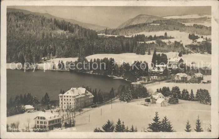 TITISEE Schwarzwald BW Hotel Titisee Panorama am See