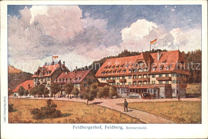 Feldberg Schwarzwald Hotel Feldbergerhof Künstlerkarte