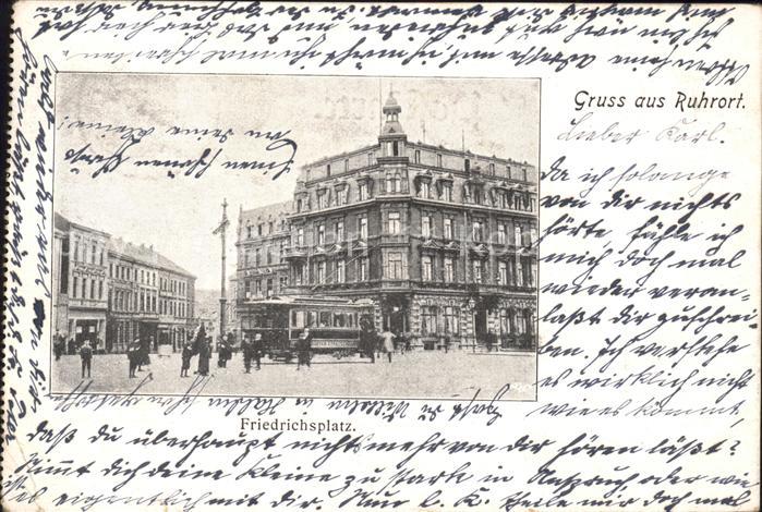 Ruhrort Friedrichsplatz