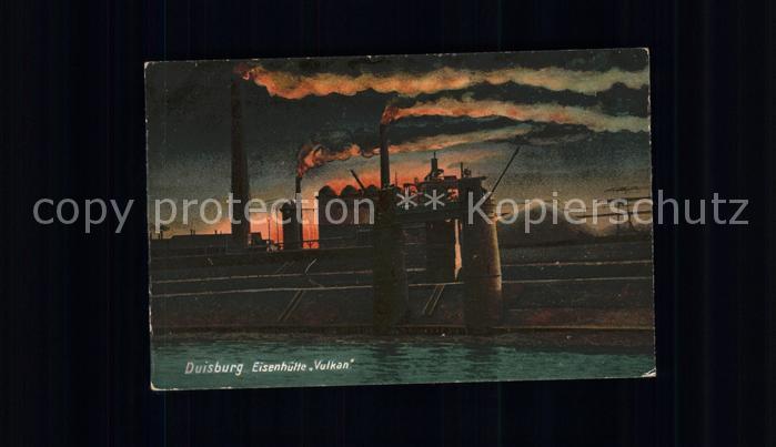 Duisburg Ruhr Eisenhuette Vulkan