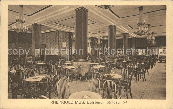 Duisburg Ruhr Rheingoldhaus Königstr. 64