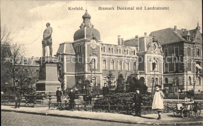 Krefeld Bismark Denkmal Landratsamt
