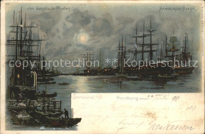 Hamburg Hafen Segelschiffhafen